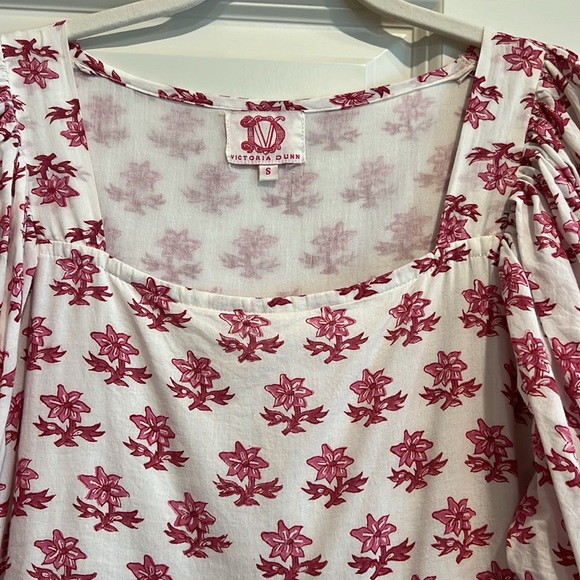 Victoria Dunn block print dress small - Picture 2 of 2